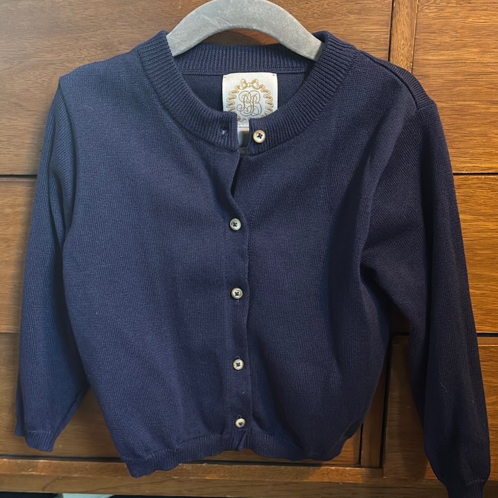 The Beaufort Bonnet Company Navy Cardigan